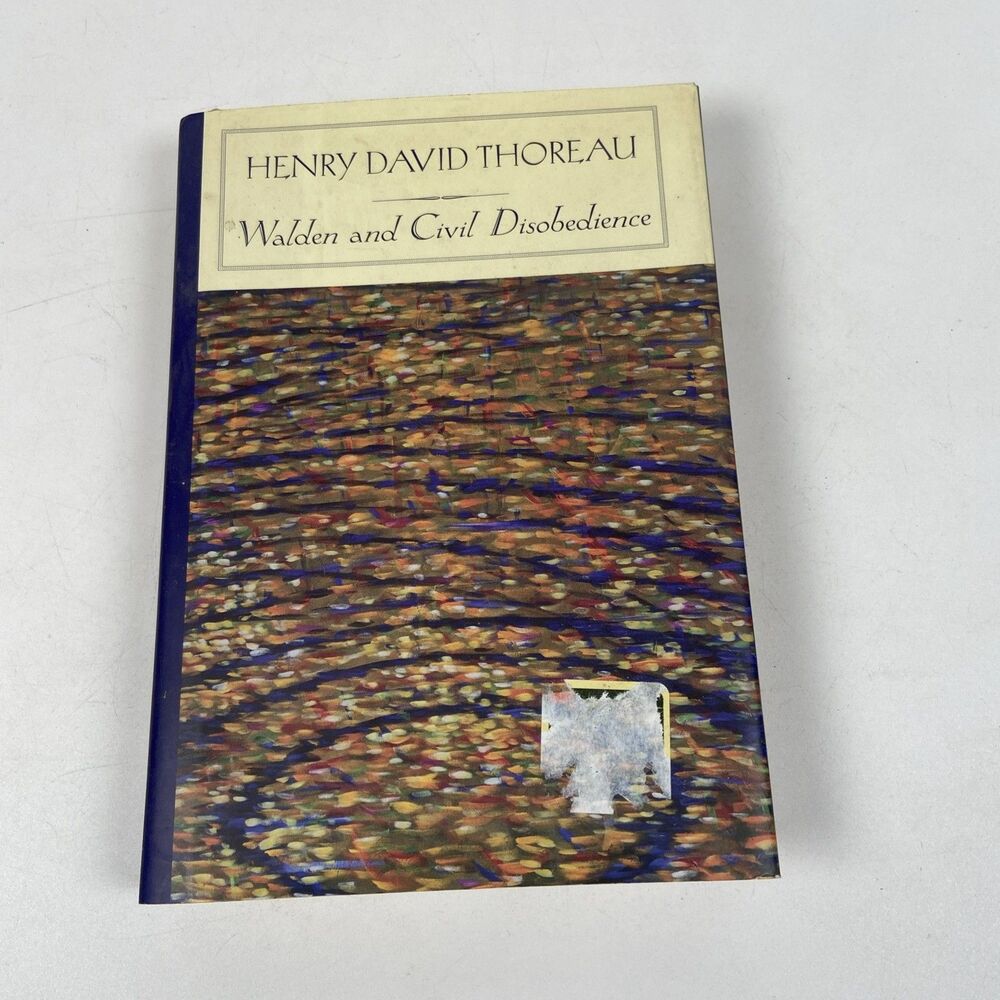 2004 Walden Civil Disobedience Henry David Thoreau Barnes Noble Hardcover